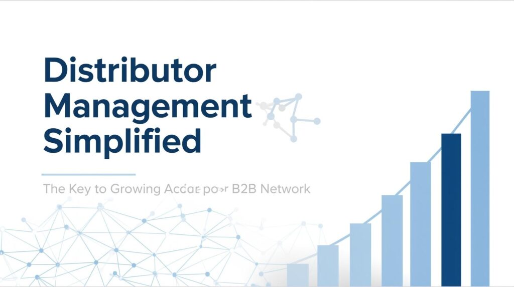 Distributor Management for B2B Growth