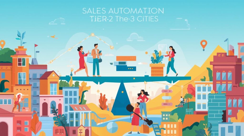 Sales Automation for Tier-2 and Tier-3 Cities in India