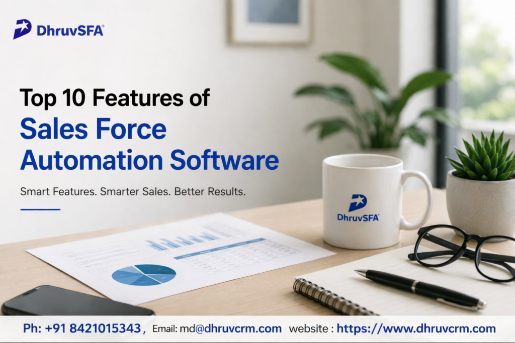 Sales Force Automation DhruvSFA