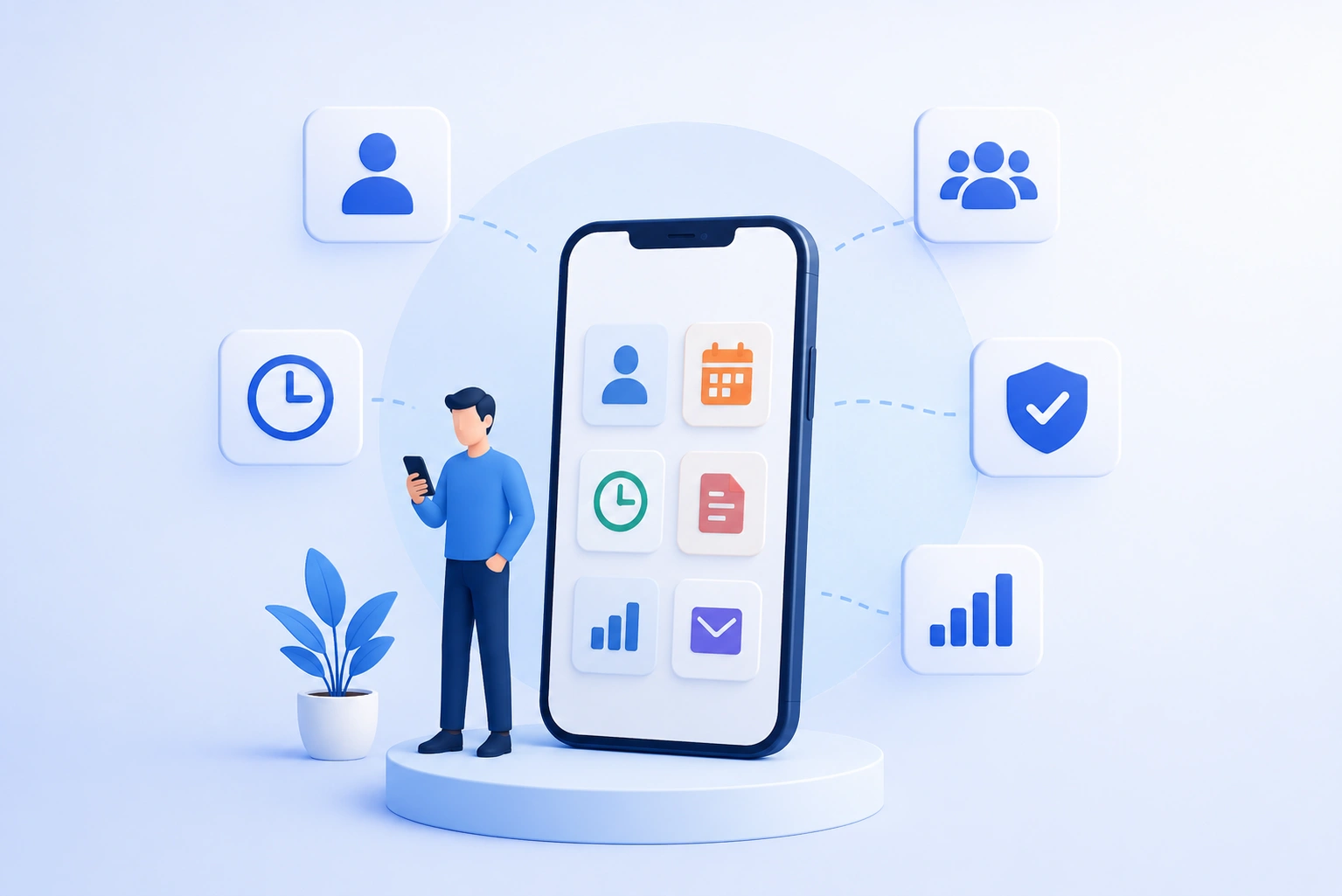 mobile hrms